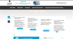 Desktop Screenshot of irene.essec.edu