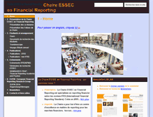 Tablet Screenshot of chaire-financial-reporting-kpmg.essec.edu